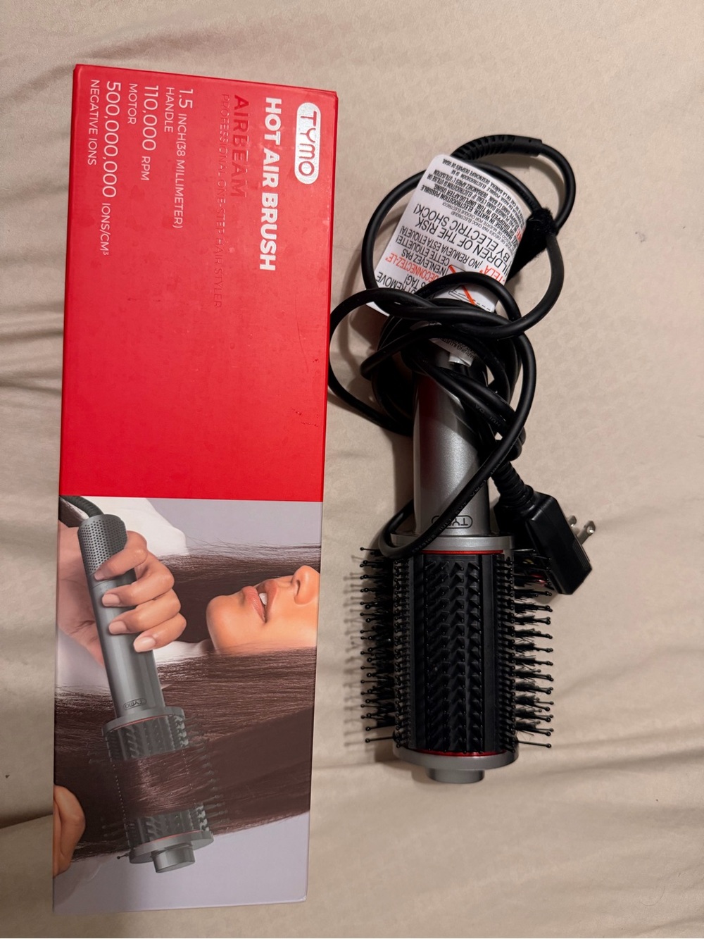 TYMO 4.0 Hot Air Brush - Metal Grey
